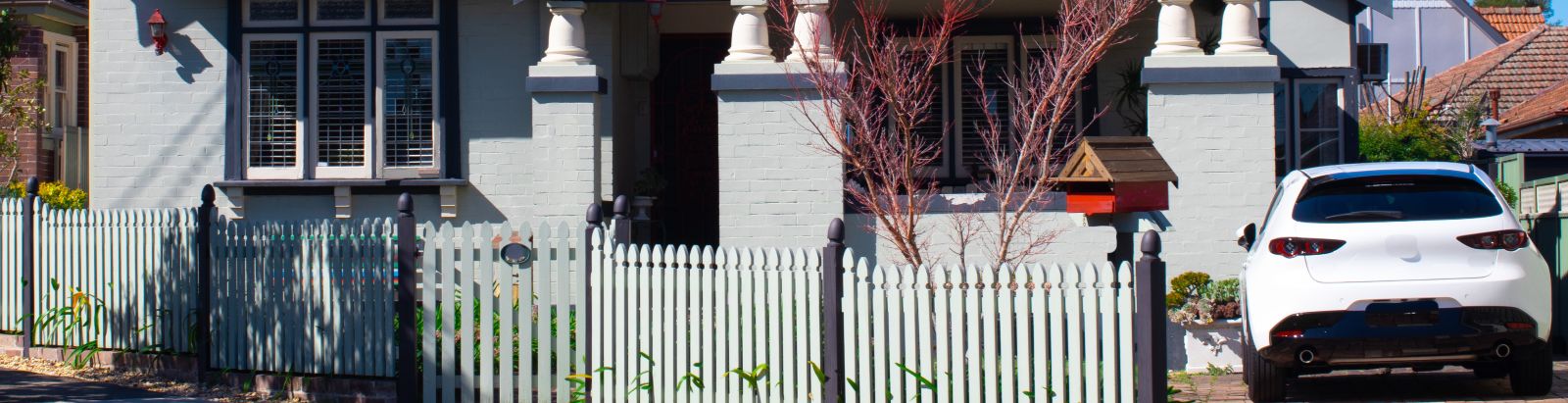 Suburban federation house Sydney Australia